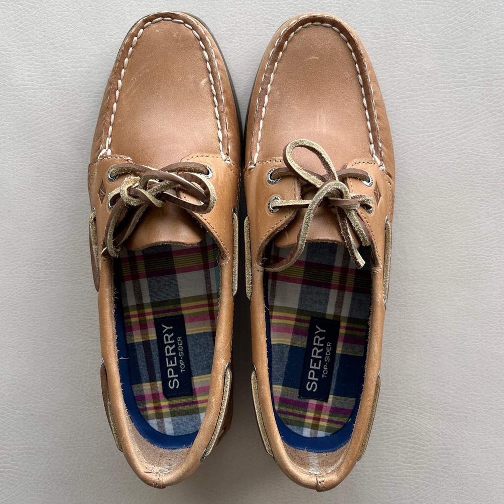 NWT Sperry Top-Sider A/O Sahara Honey Sole Boat Shoes